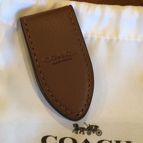 Coach Leather Money Clip - Picture 2 of 5